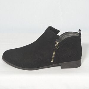 NEW Dr. Scholl's Shoes womens Rate Zip Ankle Boot Sz 9.5 black